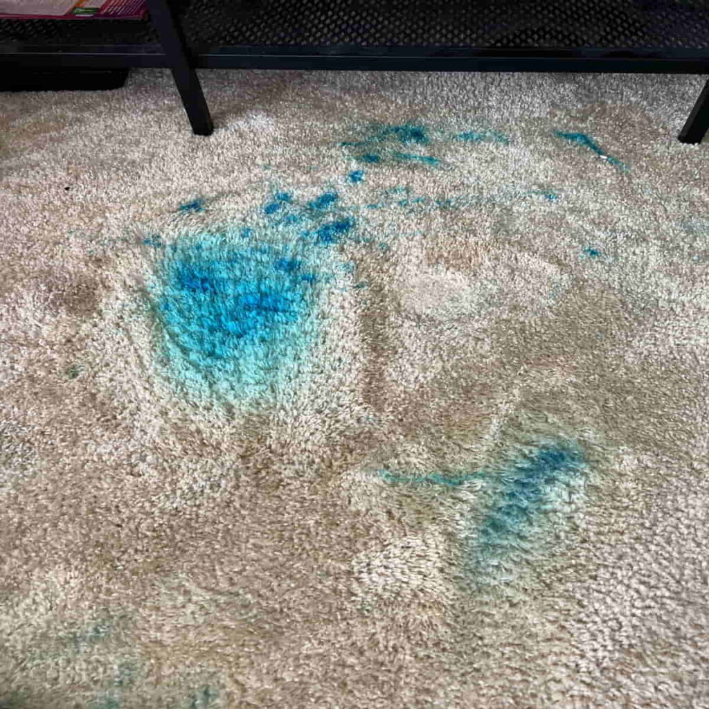 How To Get Dye Stain Out Of Carpet