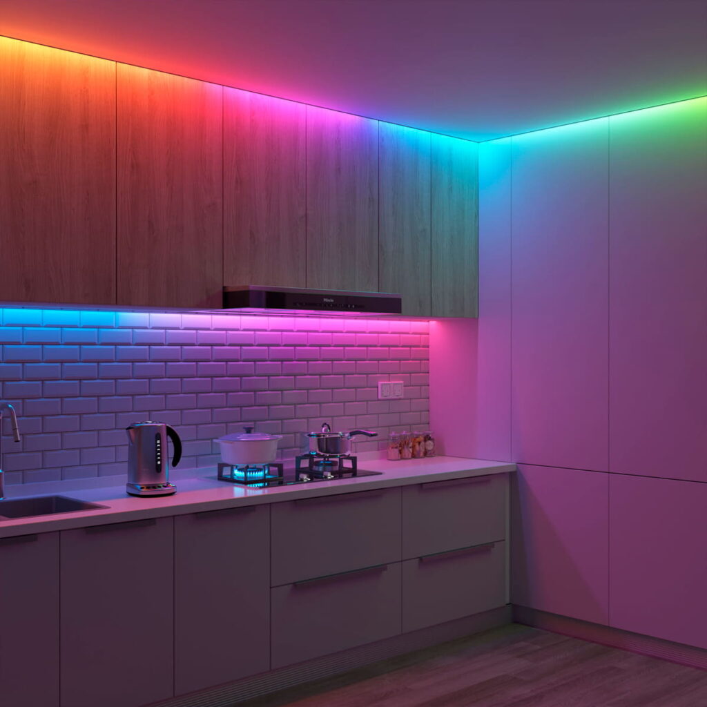 How To Install Led Strip Lights In Ceiling