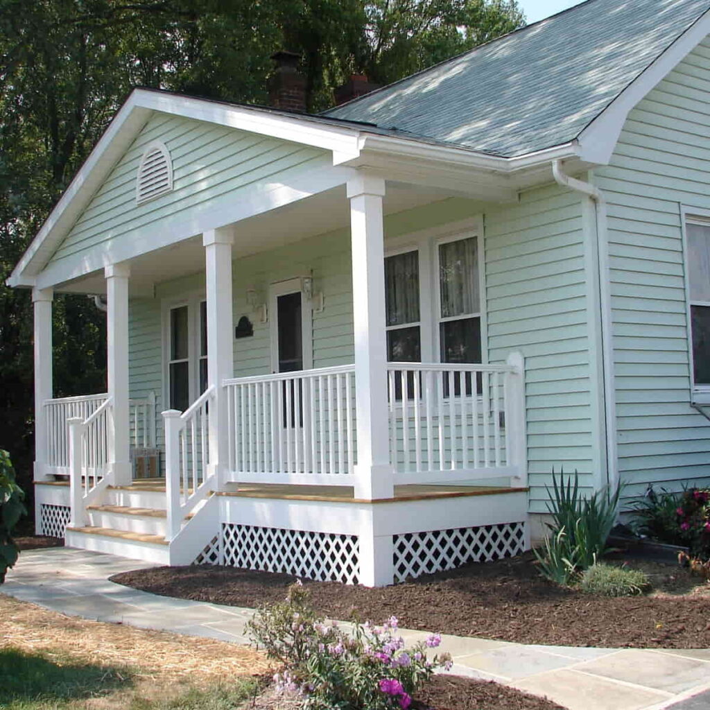 How To Build A Peaked Porch Roof